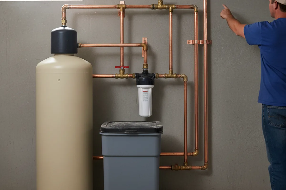 Whole-house water treatment system installed in Pinebluff